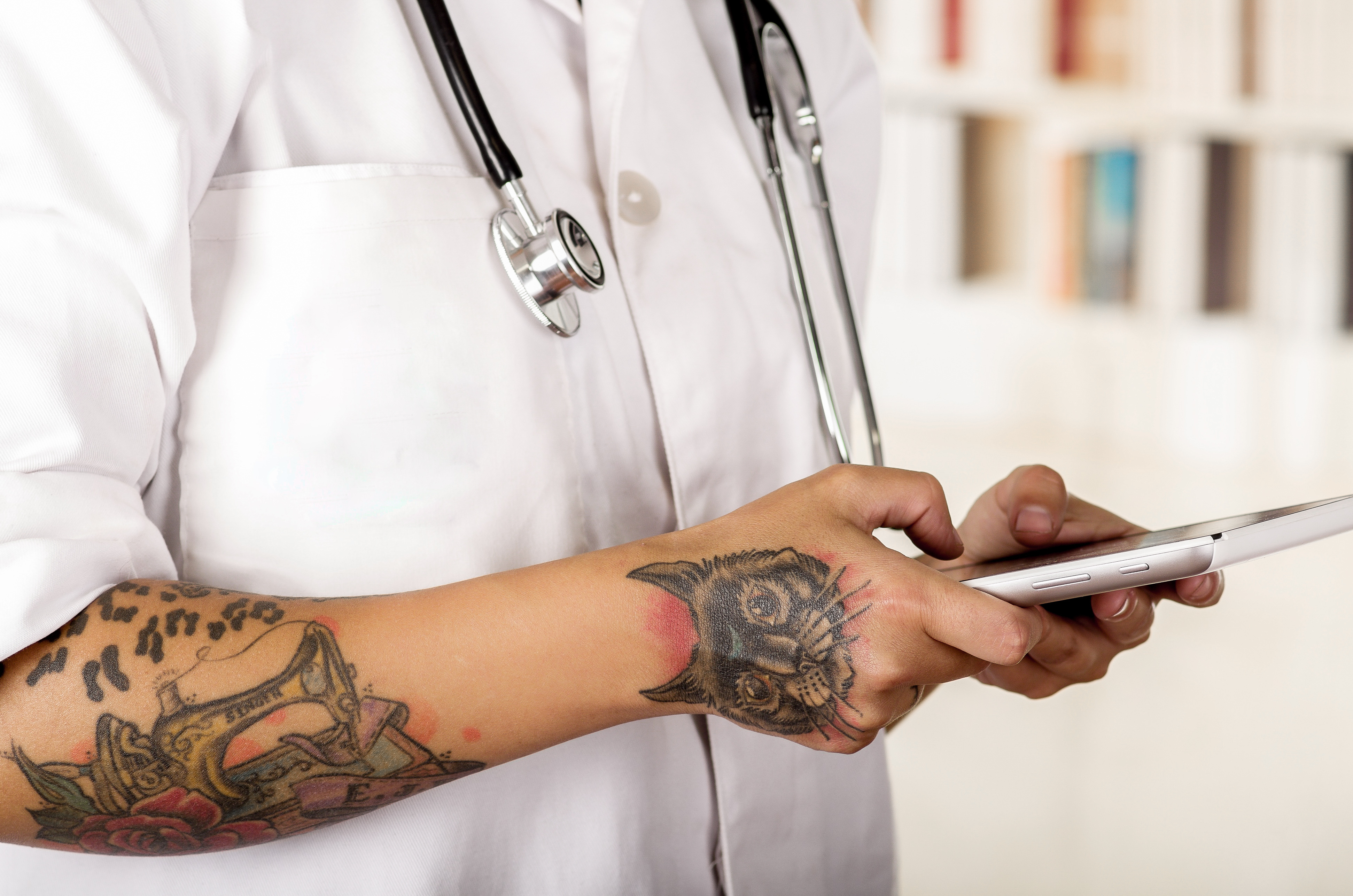 Physicians and Flesh: Should Doctors Have Tattoos?