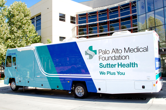 PAMF mobile clinic silicon valley