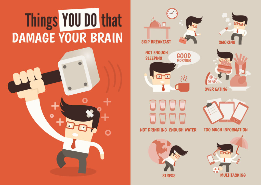 Your brain when you multitask